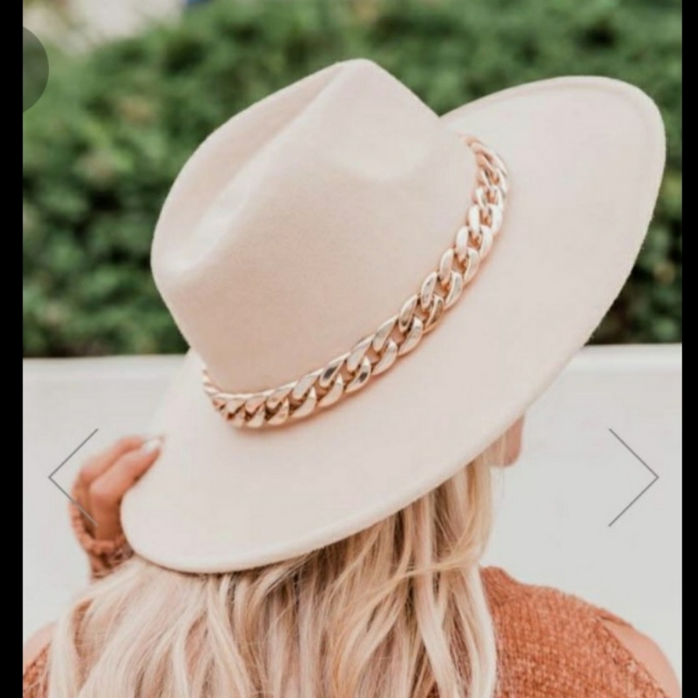 Miss Lola Nude Fedora Hat
